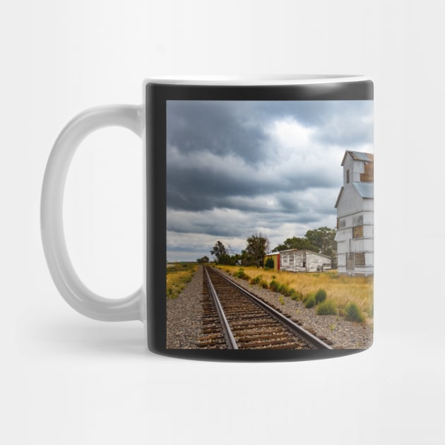 Old Silo by Railroad, Merino, Colorado by BrianPShaw